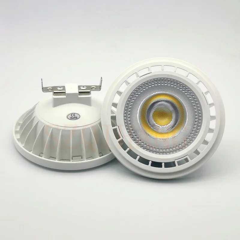 1pcs COB Downlight G53 GU10 Dimmable LED AR111 Embedded Down lamp 10W 15W GU10 led AR111 light ES111 LED spotlight AC85-265V.