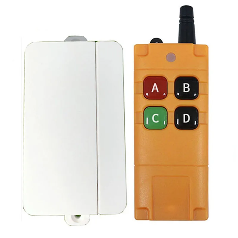 2000m AC 85V 220V 250V 4CH Wireless Remote Control LED Light Switch Relay Output Radio RF Transmitter And 433 MHz Receiver