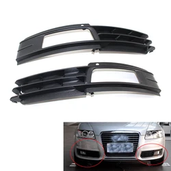 Quattro For AUDI A6 C6 4F 09-11 Front Bumper Fog Lights Lamp Grille Set