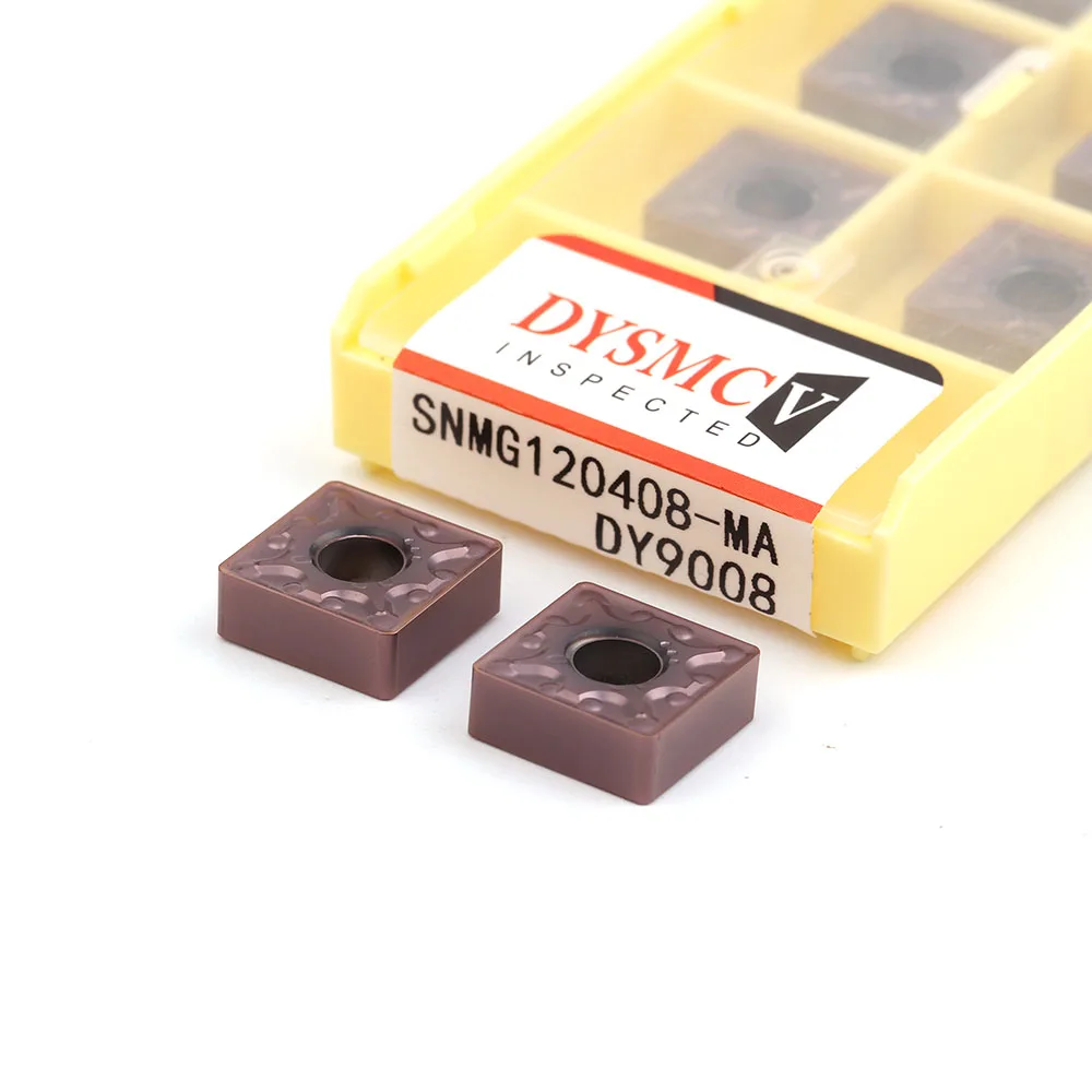 DESKAR 100% originale SNMG120404 SNMG120408 MA MS LF6018 inserto in metallo duro utensile per tornitura per inserti di tornitura su tornio in acciaio inossidabile