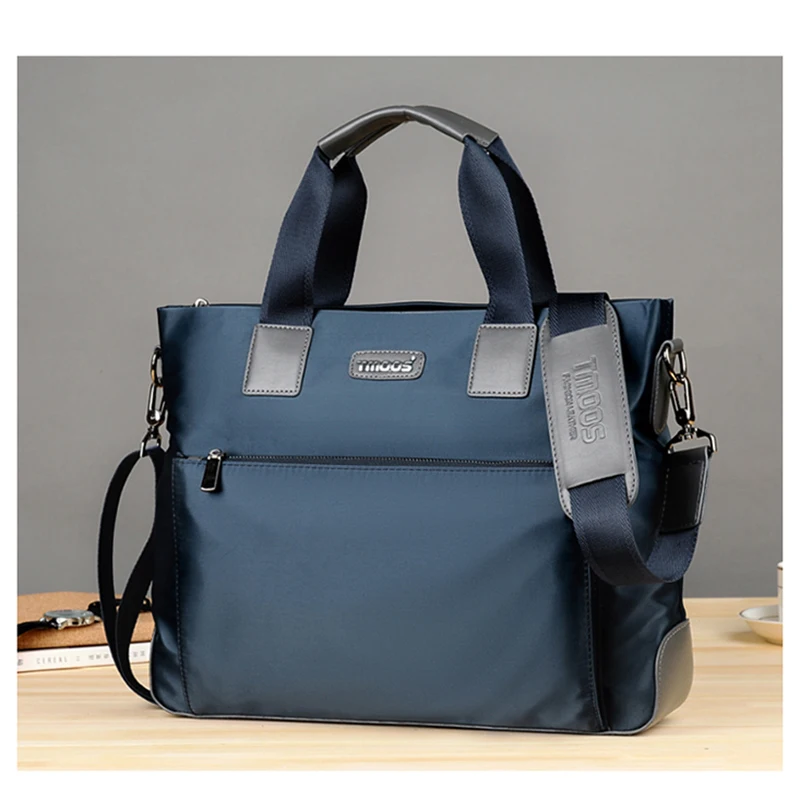 Imagem -02 - Bolsa Crossbody Impermeável com Zíper para Homens de Alta Capacidade Bolsas Oxford de Ombro Mensageiro Casual de Alta Qualidade Nova