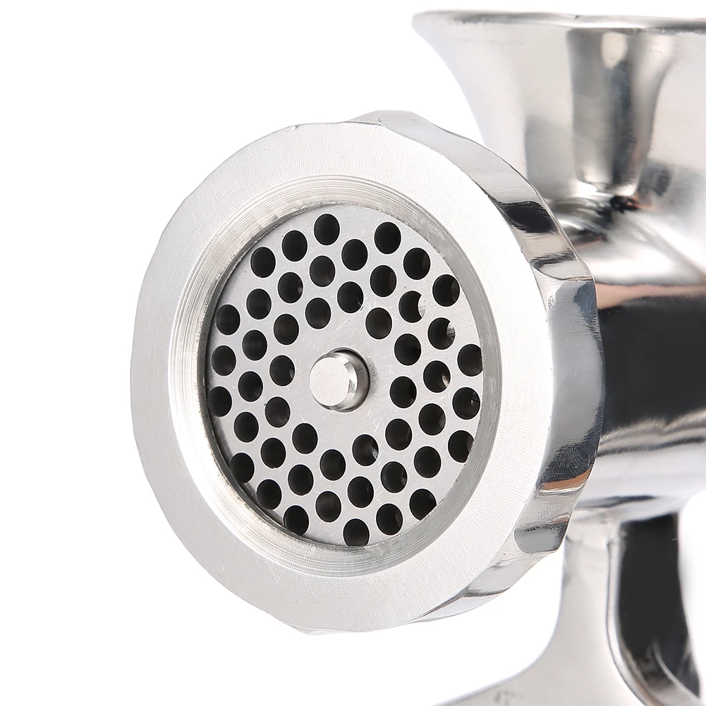 توابل يدوية من الفولاذ المقاوم للصدأ ومفرمة لحم ، مفرمة ، ماكينة طحن مع ملحقات حشو ، أدوات مطبخ منزلية