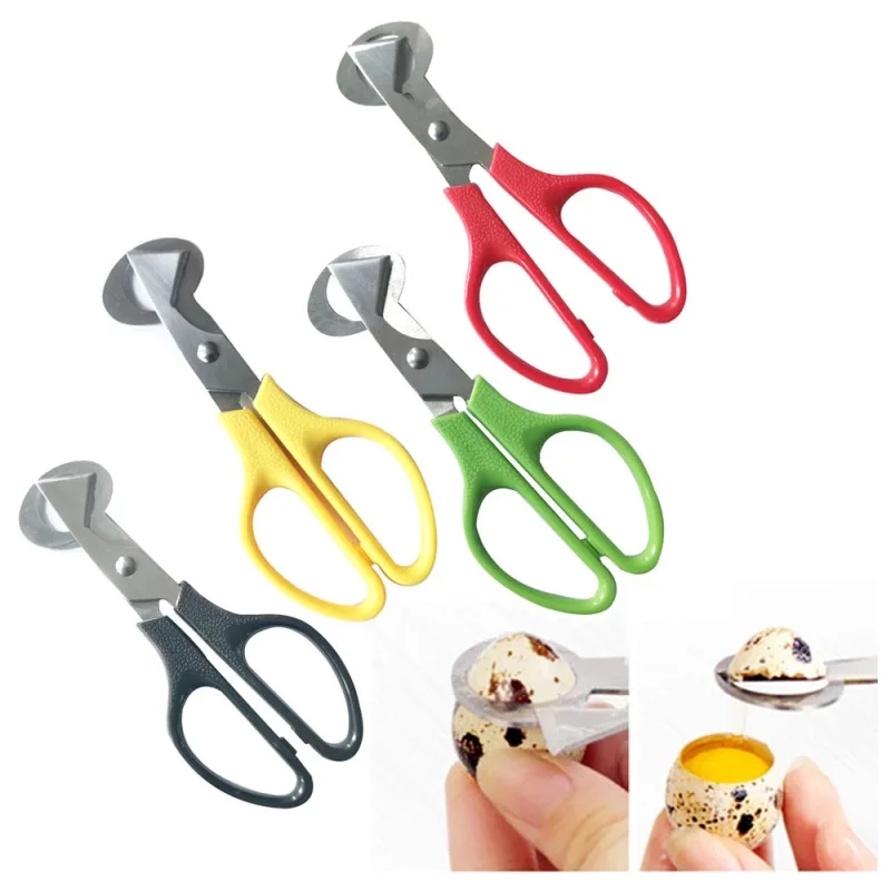 Quail Egg Scissor Stainless Steel Pigeon Cutter Shell Peeler Bird Pigeon Eggs Cigar Shear Grape Cutter Tool Kitchen Accessories