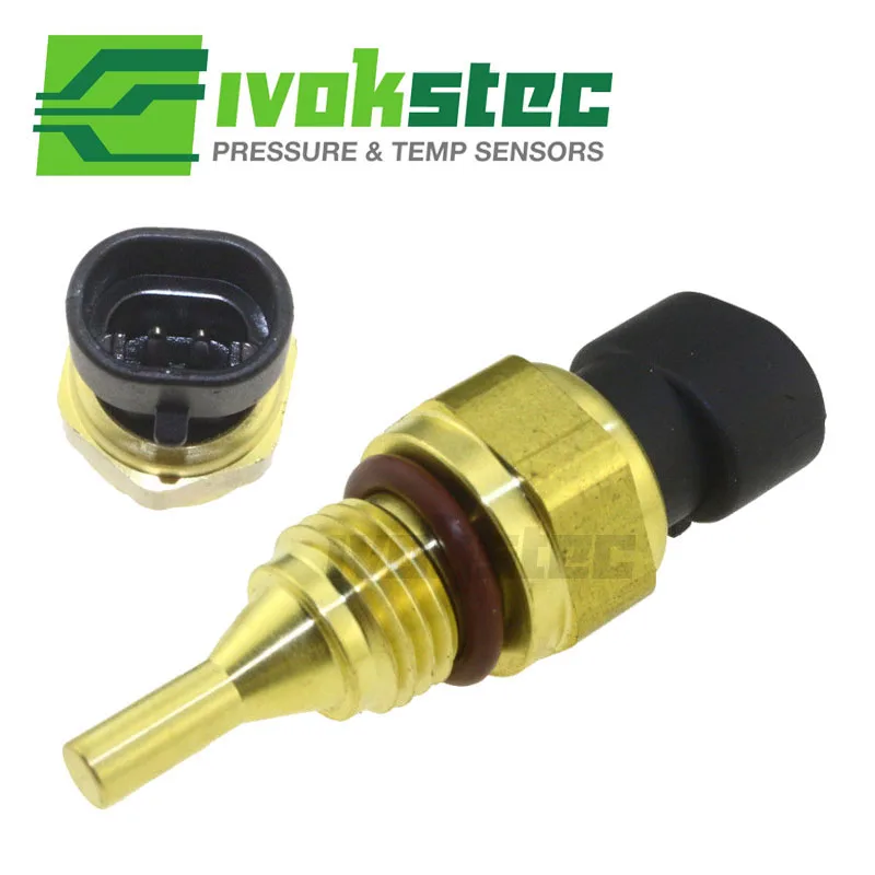 Coolant Temperature Sensor For Cummins ISX Ram 2500 Ram 3500 5.9L 6.7L 4954905 3865346 3096153 5011852AB 5114413AA