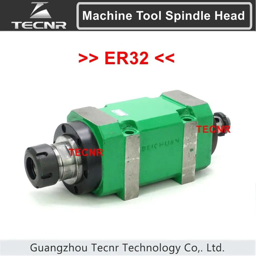 ER32 Power Head Max. 3000~8000rpm Power Unit Machine Tool Spindle Head for boring milling drilling tapping Machine