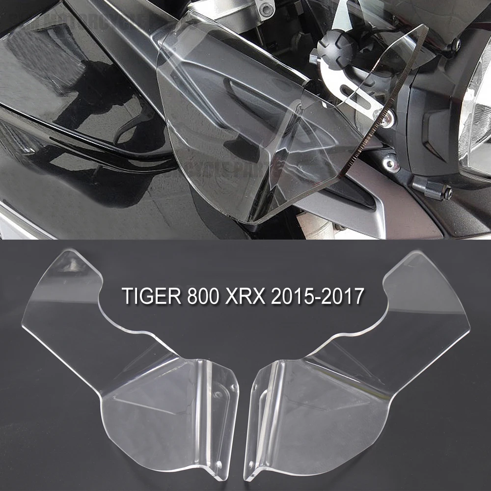 

For TIGER 800 XRX 2015-2017 Motorcycle Shroud Windshield Windscreen Wind Deflector HandShield Handguard