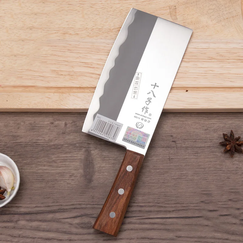 Cleaver Knife Japan Kitchen Chef Knives Wood Handle Meat Fruit Vegetable Fish Butcher Knife Chinese Cleaver High Carbon Knives