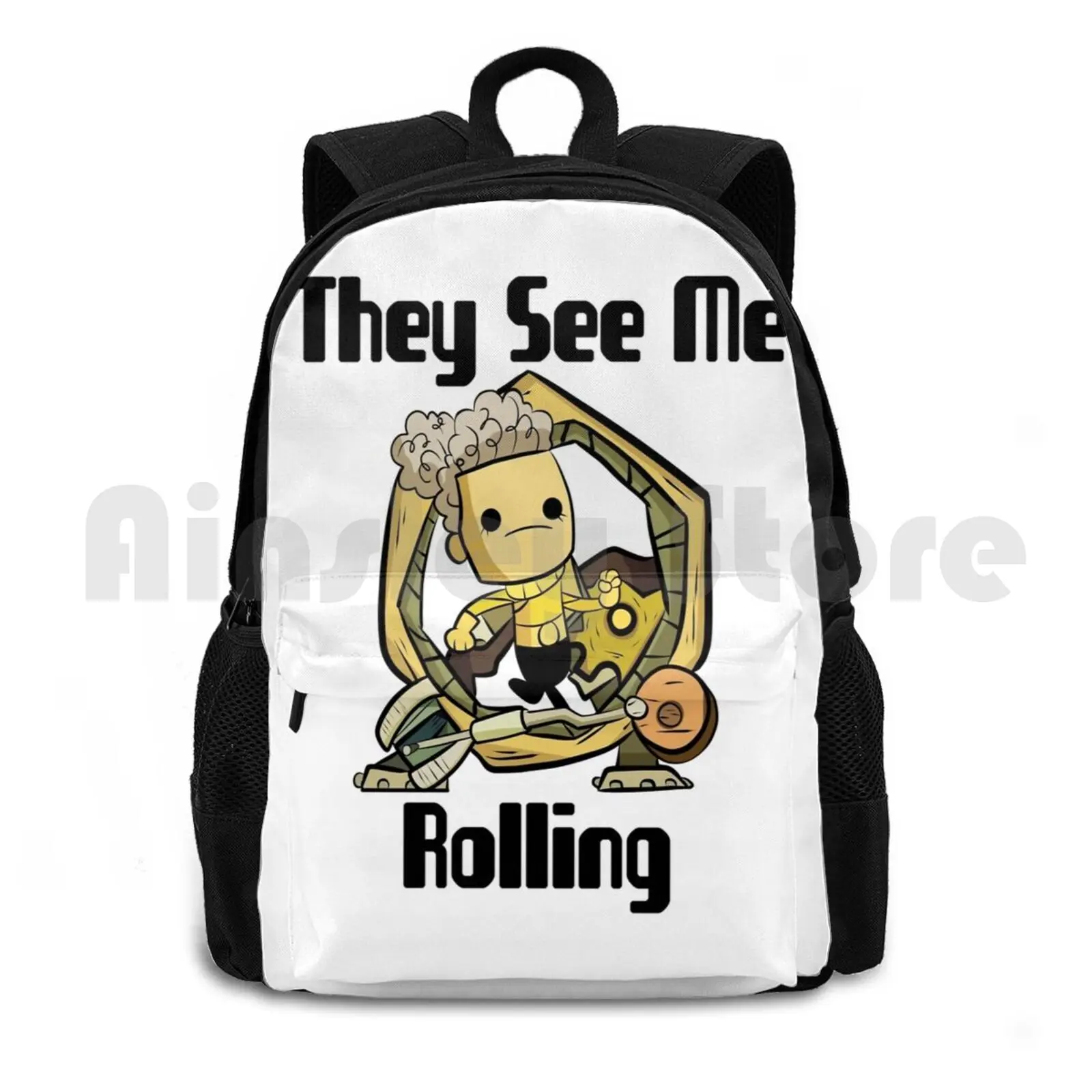 They See Me Rolling Oxygen Not Included Outdoor Hiking Backpack Waterproof Camping Travel Oxygennotincluded Games Gaming