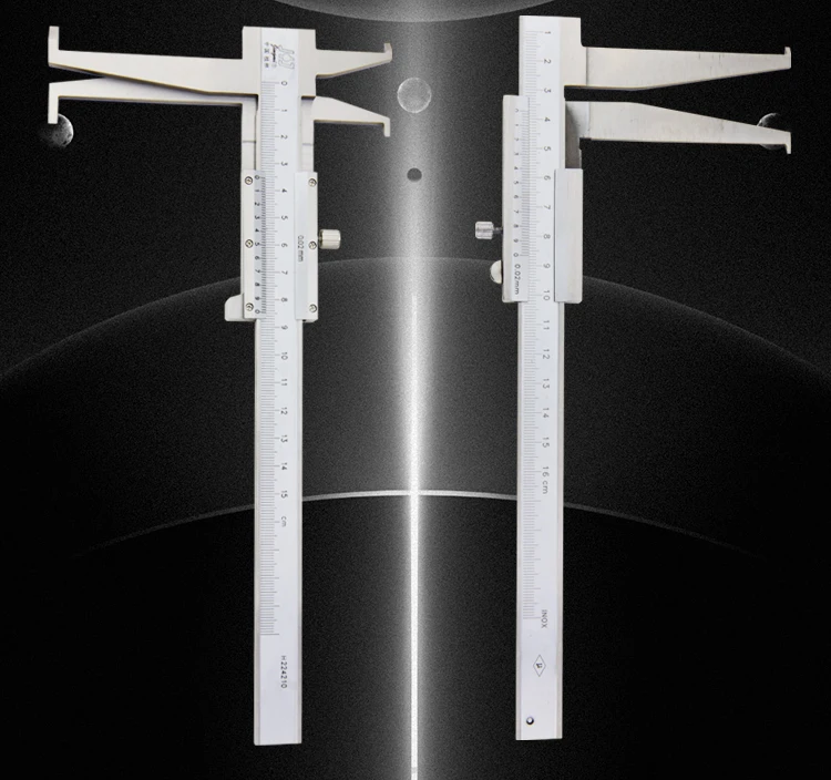 Vernier Caliper 9-150/200/300mm/0.02 30-300mm Micrometer Stainless Steel Inside Caliper Metric/Inch Measuring Instrument