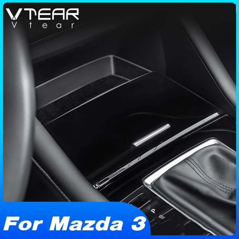 

For Mazda 3 Bp 2022-2019 Accessories Center Console Water Cup Panel Buffer Cover Interior Modification Parts Car Decoration