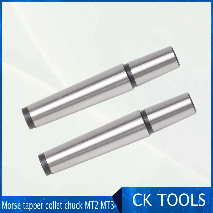 1pcs Morse tapper collet chuck MT2 MT3 B10 B12 B16 B18 arbor adapter sleeve for CNC mill lathe tool holder with thread M10 M12