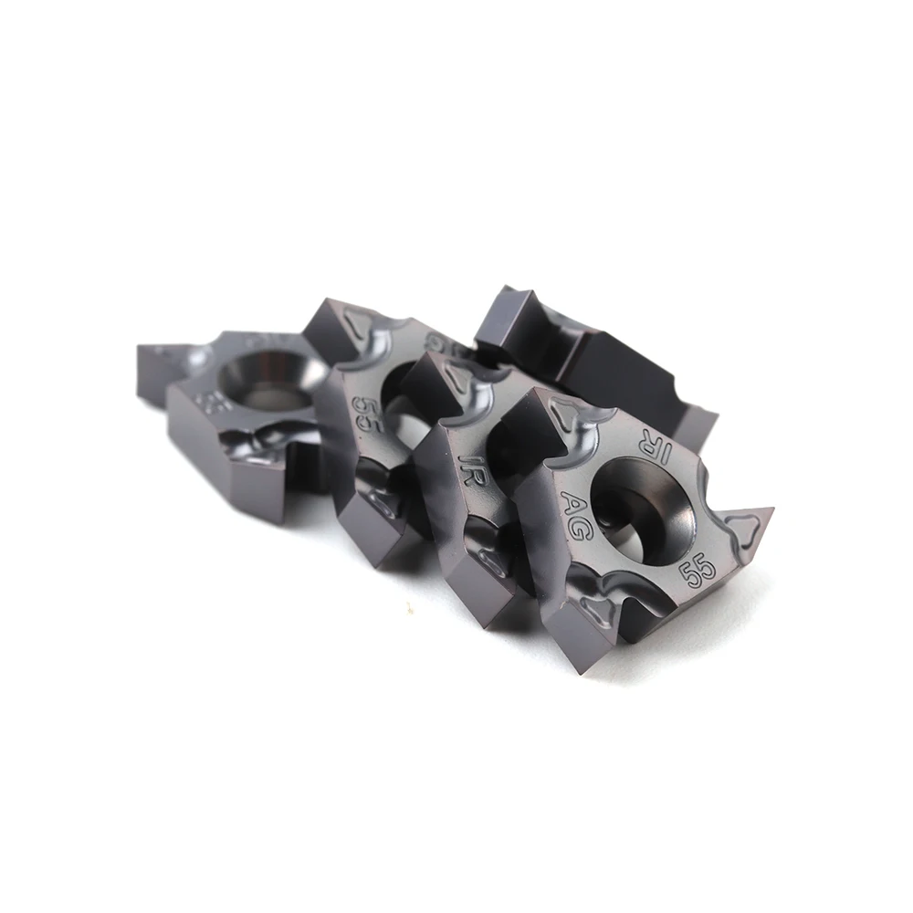 10pcs 16ER AG60 AG55 16ERM A60 A55 IC908 Thread insert 11IRM A60 Carbide Blade Cutter Lathe cnc Threading Tool