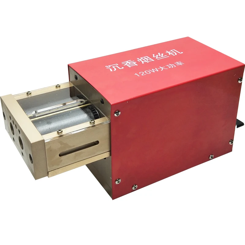 Máquina eléctrica de tabaco con incienso de miel de escritorio, 1/1, 5/2mm, rebanada de incienso de miel, máquina eléctrica automática de tabaco, 220V, 1 ud.