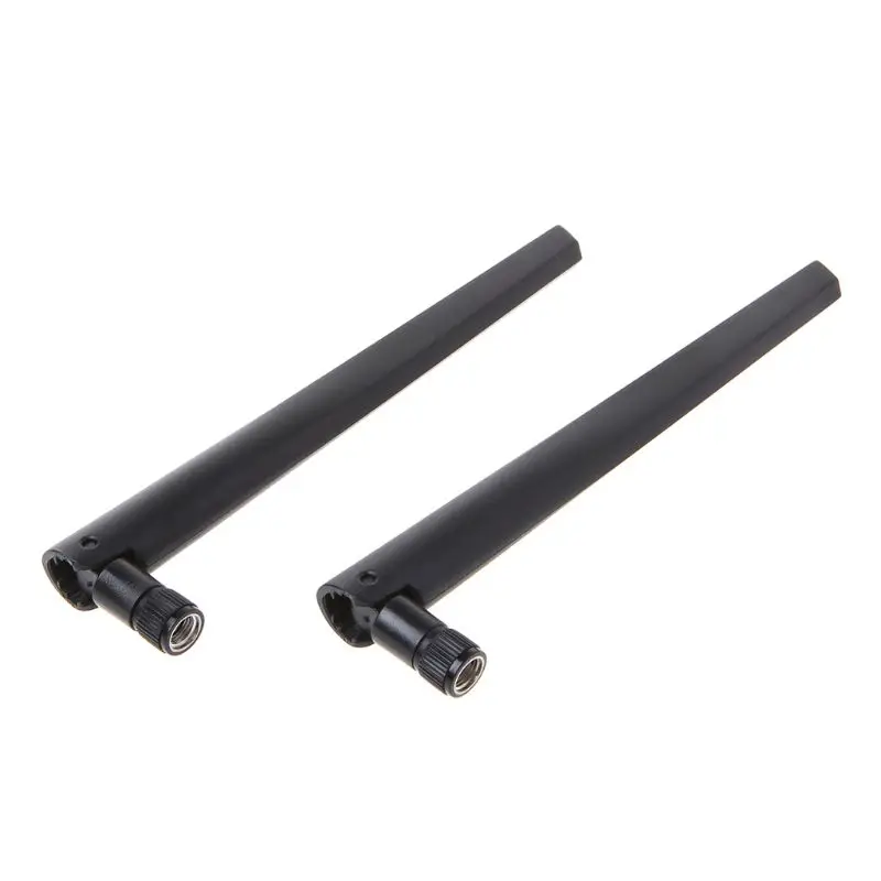 2x 6dBi 2.4GHz 5GHz Dual Band WiFi Router Network Card RP-SMA Antenna 2 x U.fl IPEX Cable N8S5 