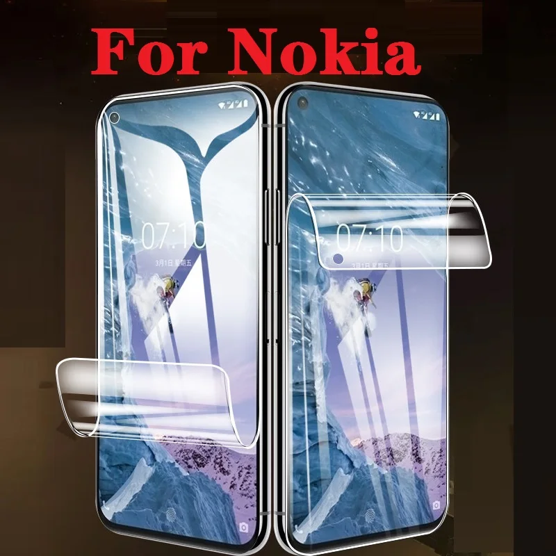 Hydrogel film Film Screen Protector for Nokia 4.2 3.2 2.2 3.1C 7.2 6.2 1 8.1 Plus X71 9 PureView