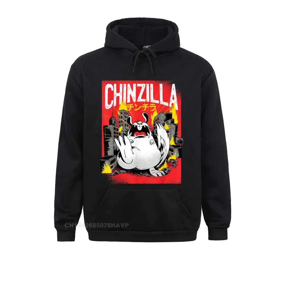 

Chinzilla Funny Chinchilla Graphic Chinchilla Lover Hoodie Sweatshirts Discount Men Design Student Hoodies Hoods Harajuku