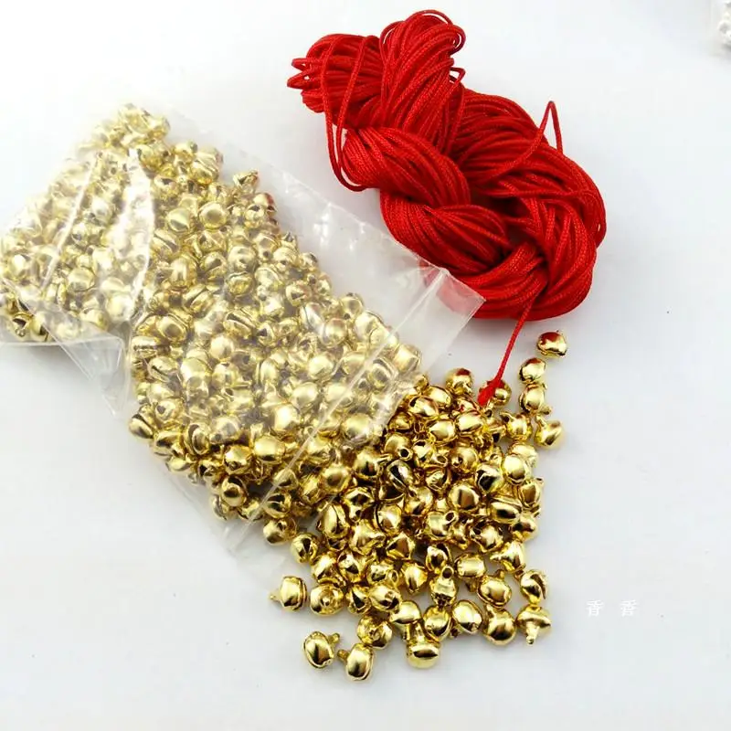 Iron Bell DIY Handicraft Accessories Pet Color Small Silver Gold Dance