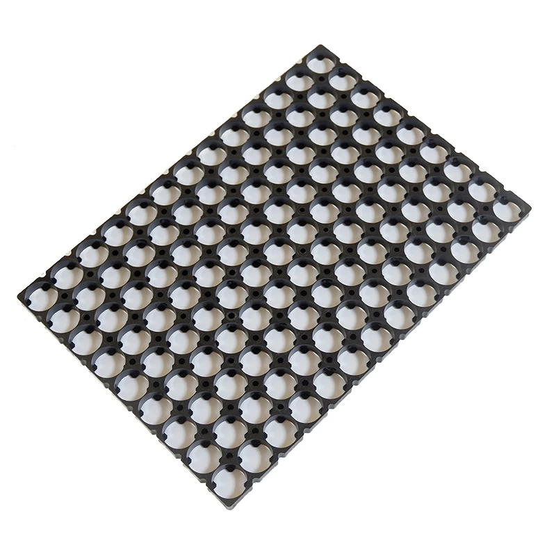 9P 시리즈 18650 배터리 홀더 18650 리튬 이온 배터리 팩용 18650 셀 브래킷 (통합) 내화성 재료