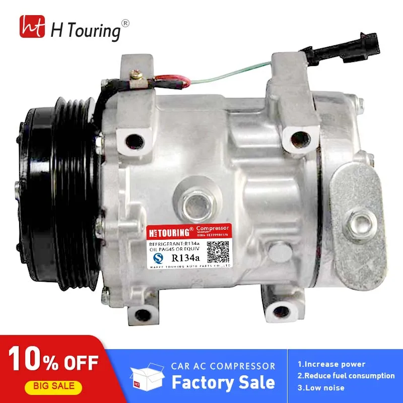 SD7V16 AC Compressor For Fiat Ducato Iveco Daily Peugeot Boxer 5802219858 71724759 1607139780 6453SW 1607139480 1626275080