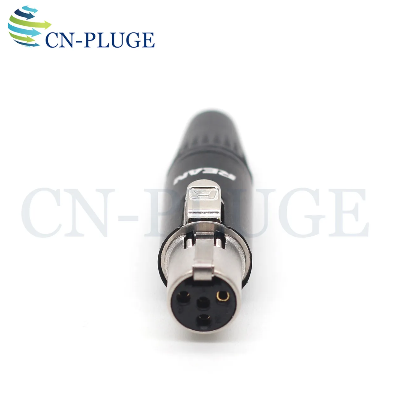 TA4F mini xlr 4 pin Little Lock Connector, Mini XLR Connector,  4-pin female monitor power plug, 833 power plug