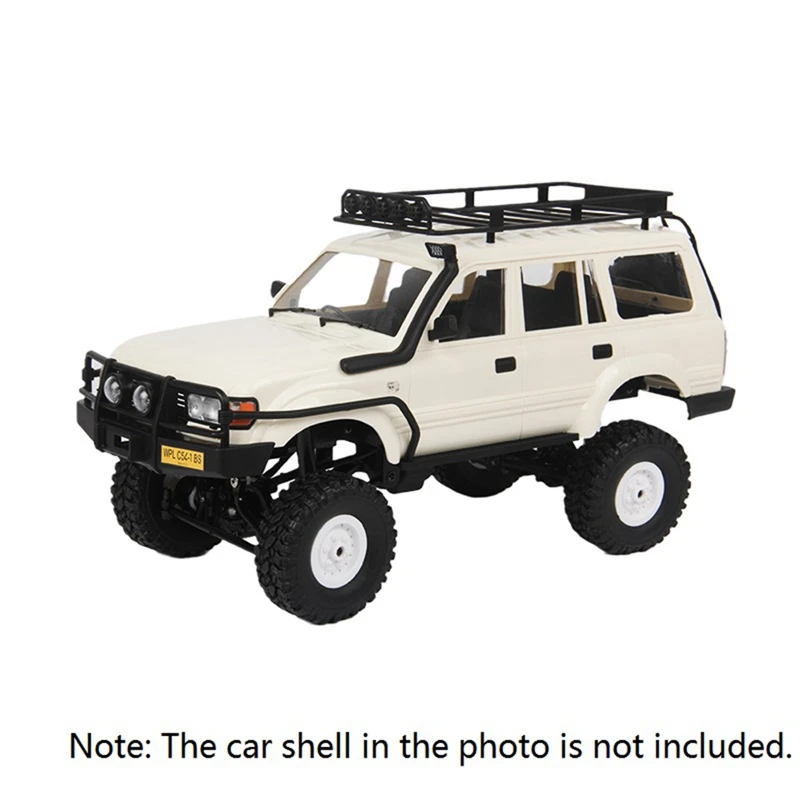 190mm Wheelbase Unassembled Frame Chassis for WPL C14 C24 C24-1 C54 CB05 Land Cruiser LC80 1/16 RC Car Upgrade Parts