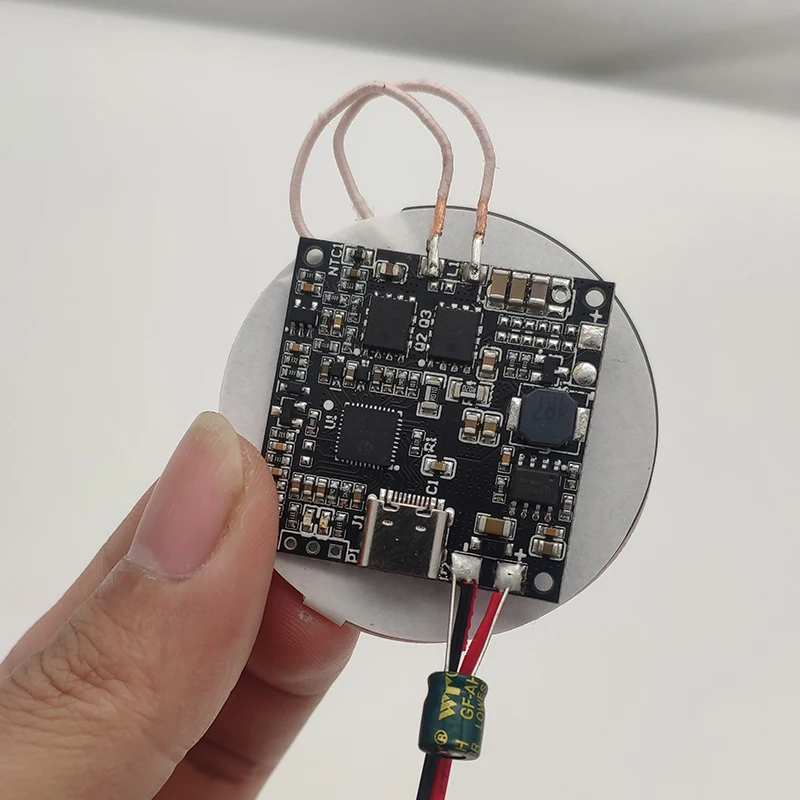 15 Вт беспроводной зарядный модуль Diy катушка печатная плата QI передатчик 12 В Быстрая зарядка Модификация беспроводной зарядки