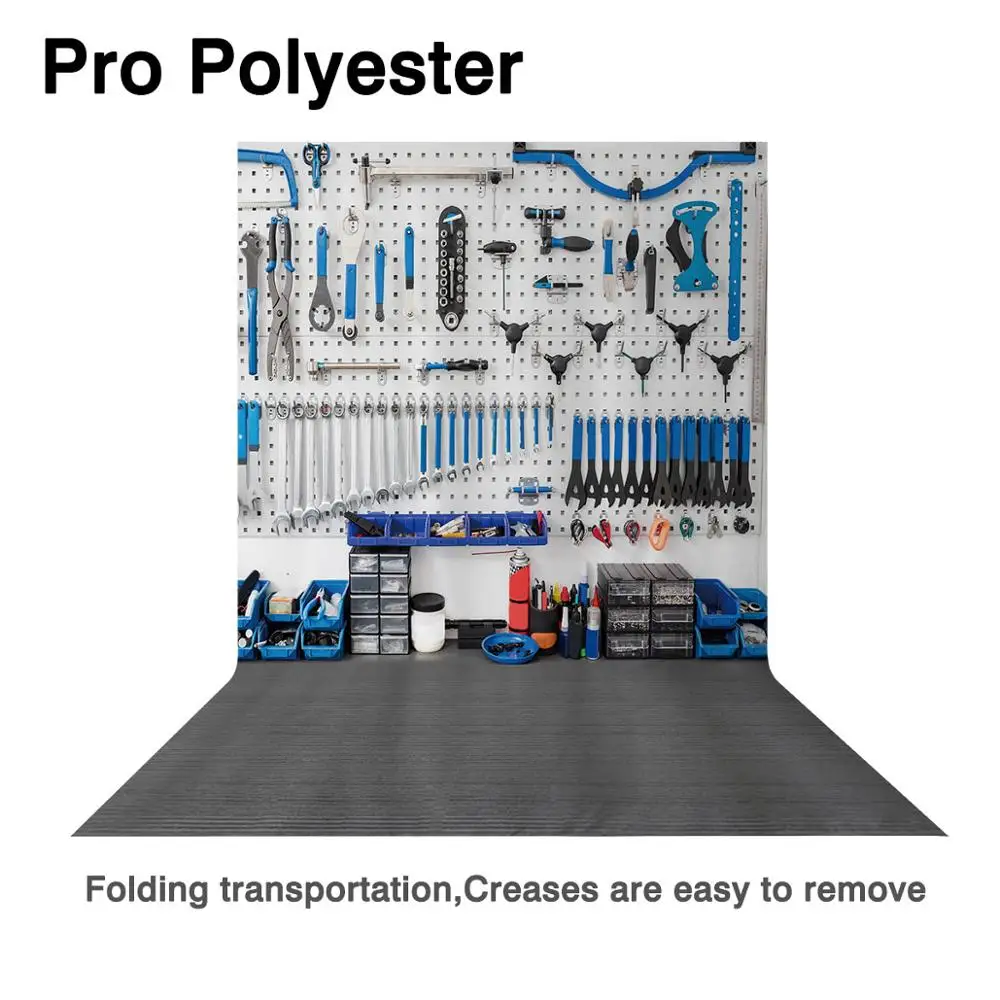 Allenjoy-Fondo para máquina fotográfica, herramientas de taller de ingeniería, pasatiempo, cumpleaños, fotografía, photozone