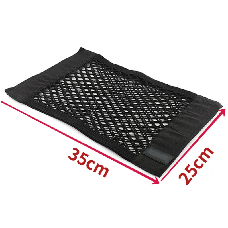 For Renault Duster Laguna Megane 2 3 Logan Captur Clio For Saab 9-3 9-5 93 MG 3 ZR Car Boot Trunk Seat Back Elastic Storage Net