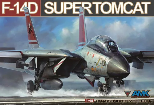 AMK OTHER 88009 1/48 SCALE MODEL F-14D SUPER TOMCAT Fighter PLANE