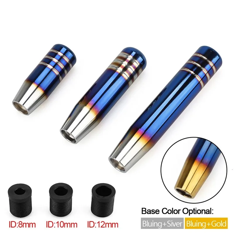 

13cm Universal NOS Burnt Blue Aluminum Gear Shift Knob