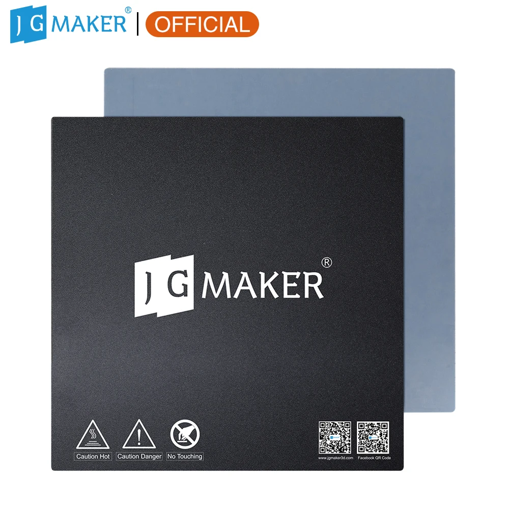 

JGMAKER PVC Platform Surface Epoxy board with 4 Clips For Magic 3D Printer Parts Hot Head bed