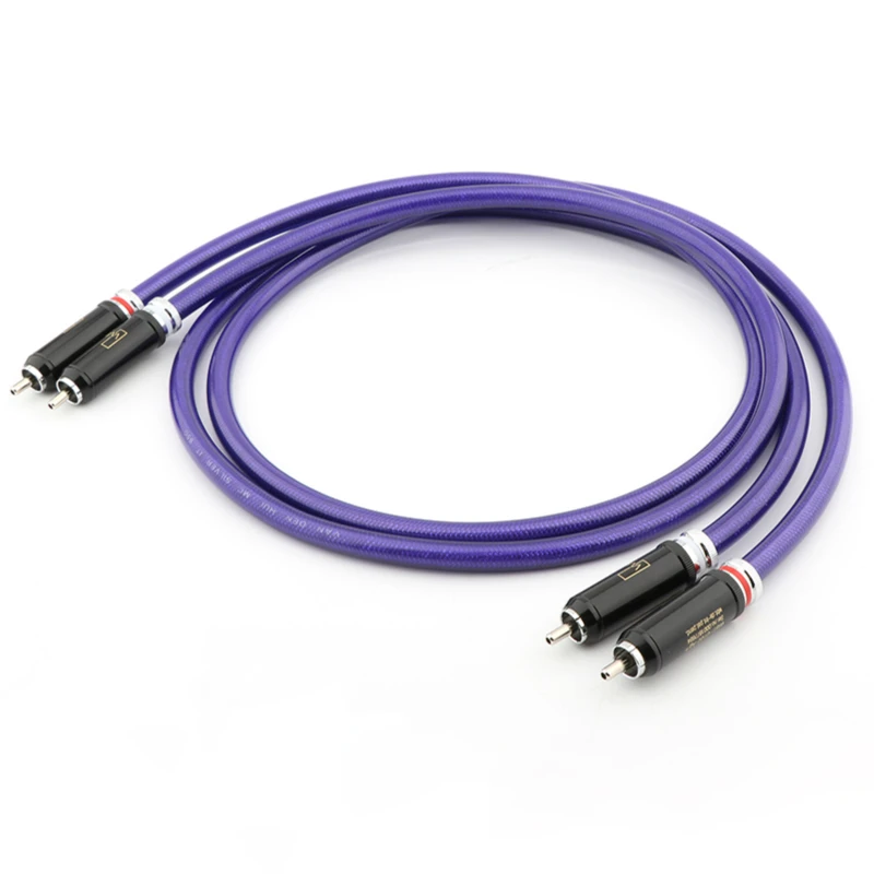 HiFi  RCA Cables  Den Hul MC Silver IT 65G Cable with WBT RCA Plug