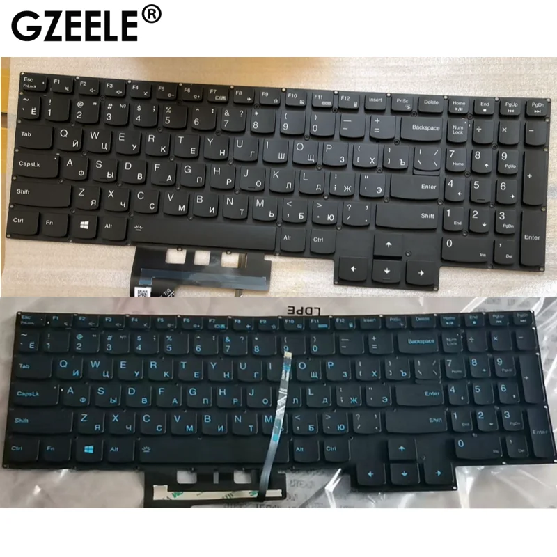 Klawiatura do laptopa RU/US/UK/SP/GR/AR dla Lenovo GY570 Legion 5-15imh05h 15arh055P 5P-15IMH05 15IMH05H 5-17ARH05 17IMH05 17ARH05H