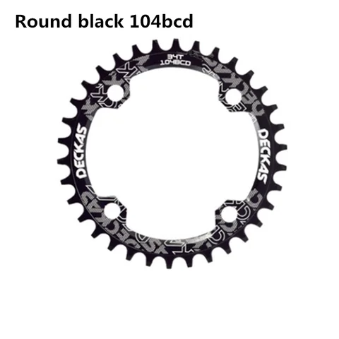 DECKAS Круглая/Овальная Передняя Звезда для MTB 30T-38T — фото товара