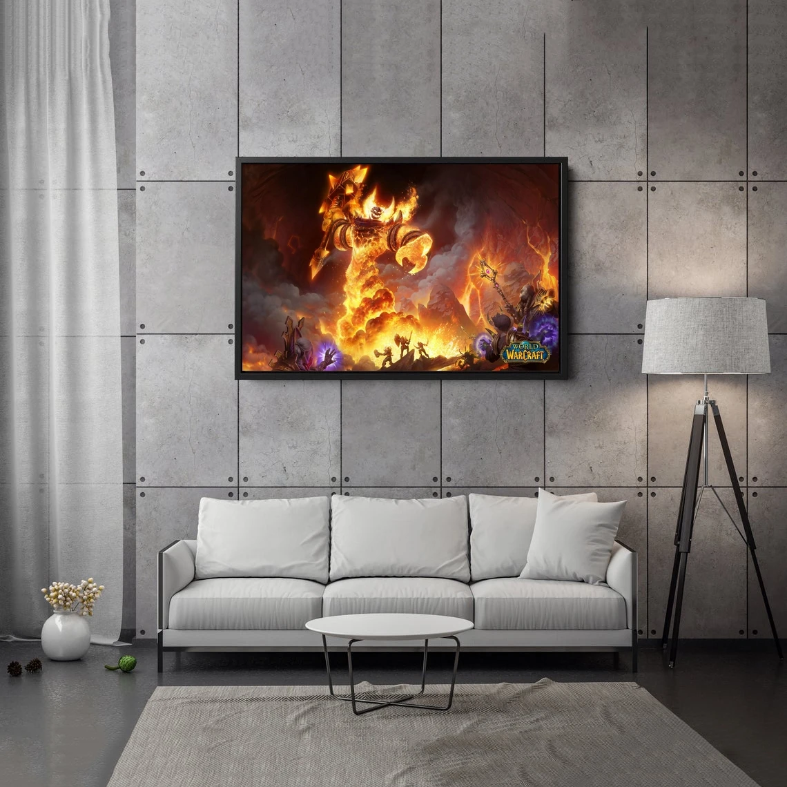 World of Warcraft Game Poster Canvas Print Wall Painting Home Decoration ( No Frame )