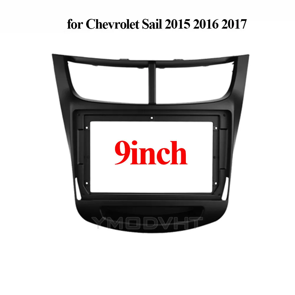

For Chevrolet Sail 2015-2017 2018 2019 Car Radio Fascias GPS MP5 Android Stereo Player 2 Din Head Unit Panel Dash Frame Trim KIT