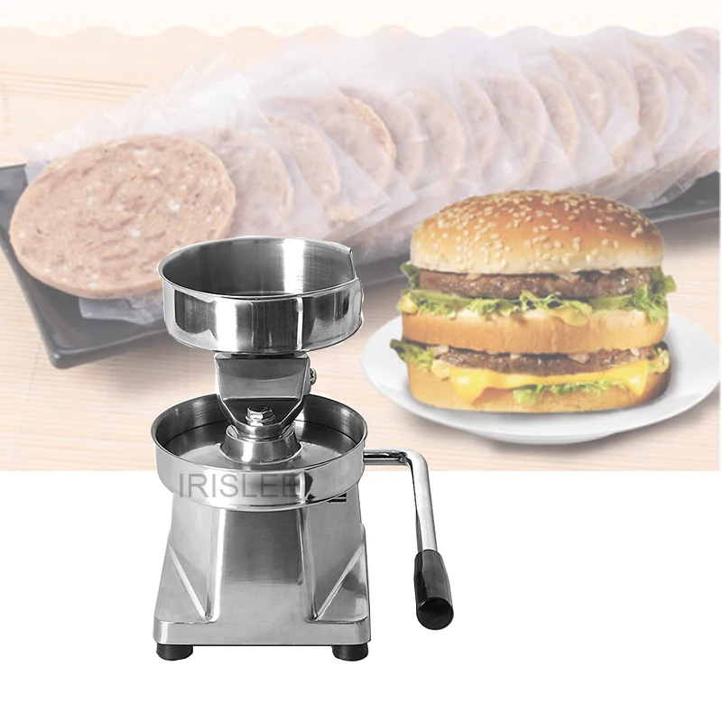 

Export stainless steel hamburger machine manual meat patties machine