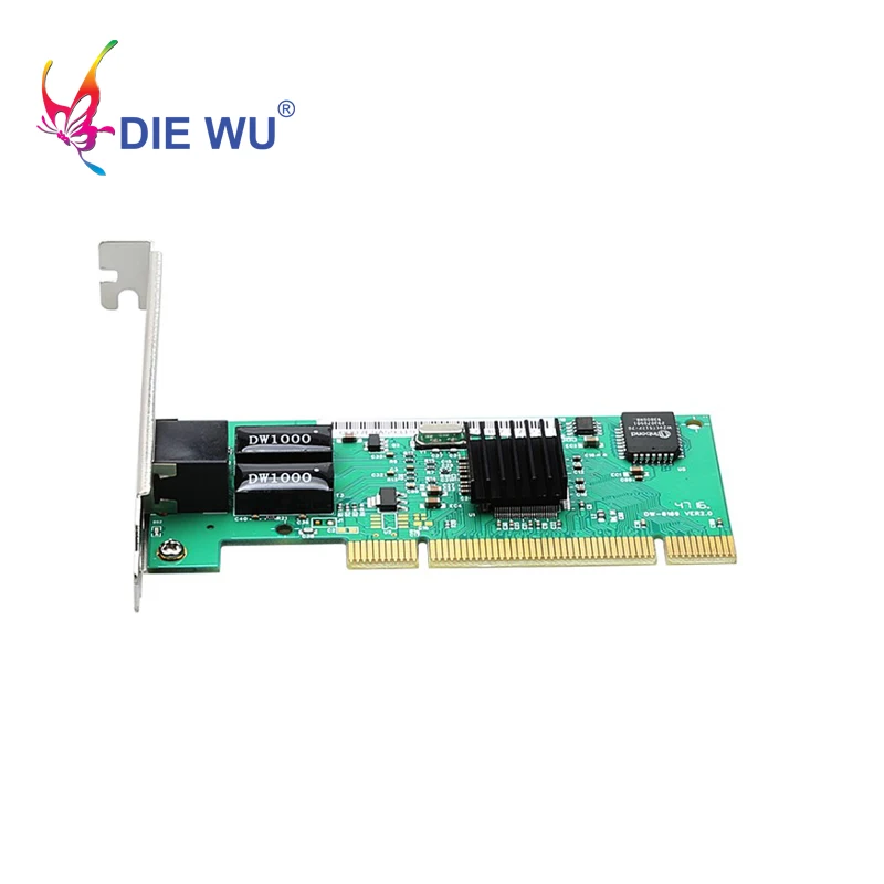 Tarjeta de red Lan PCI 1x, Puerto RJ45, 10/100/1000mbps, Chipset RTL8169, compatible con activación y activación automática, detección y corrección TXA013