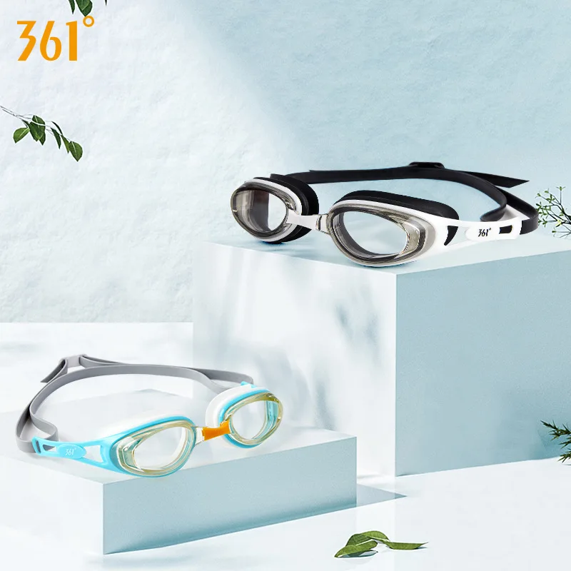 361 Myopia Professional Swim Goggles UV Protection Bathing Diving Glasses Anti Fog Adult Waterproof UV Protection Swim EyeWear