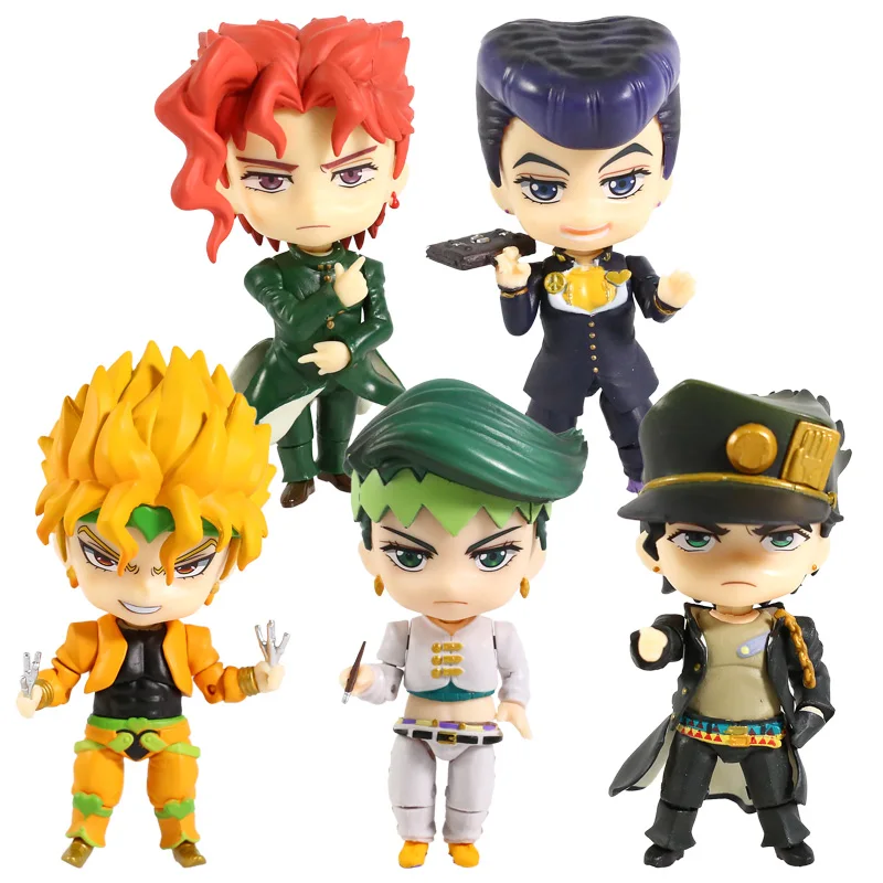 Rohan Kishibe 1256 Josuke Higashikata 1276 Jotaro Kujo 985 Dio 1110 Noriaki 1033 Cute Mini PVC Action Figure Toy