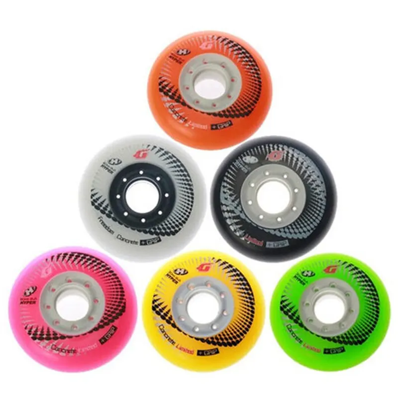 100% Original 84A SEBA Hyper +G GRIP Concrete Inline Skates Wheel Roller Skate FSK Slalom Braking wheel [72mm 76mm 80mm]