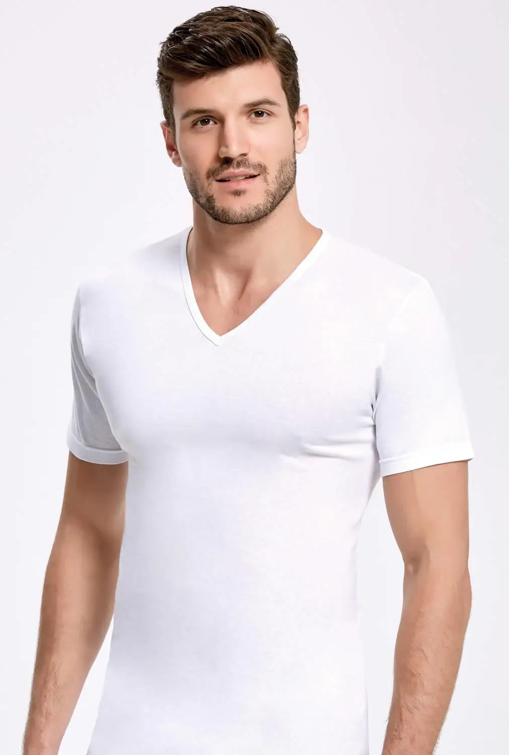 İlke V Collar Sleeve Undershirt