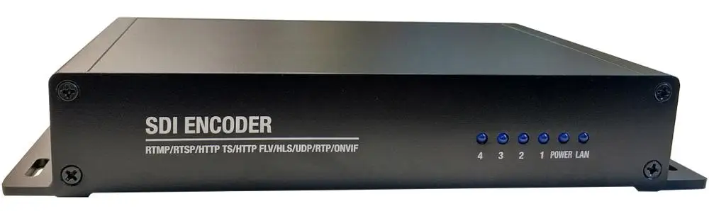 

4 Channel H.265/264 1080P SDI Video Encoder HTTP RTSP RTMP UDP ONVIF to IPTV NVR