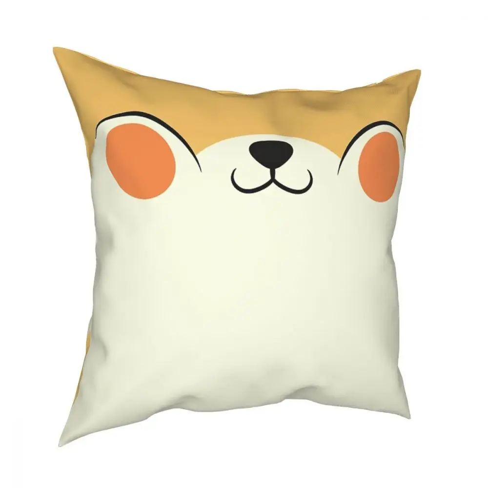 

Kawaii Dog Throw Pillow Cover Cushions for Sofa Akita Inu Lover Cute Animal Customized Pillowcover Home Decor