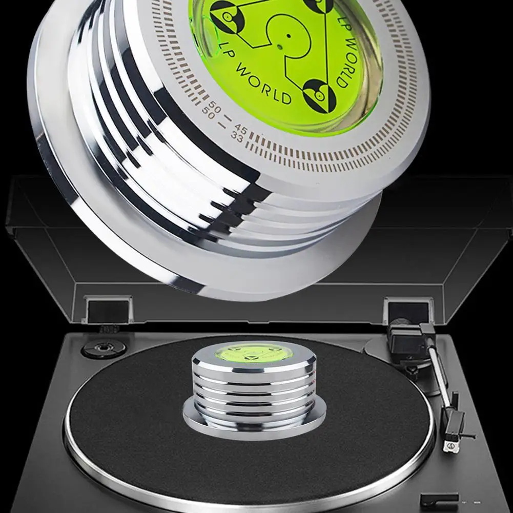 Record Weight LP Disc Stabilizer Aluminum Alloy LP Vinyl Professional Weight Clamp Record Player Accessories