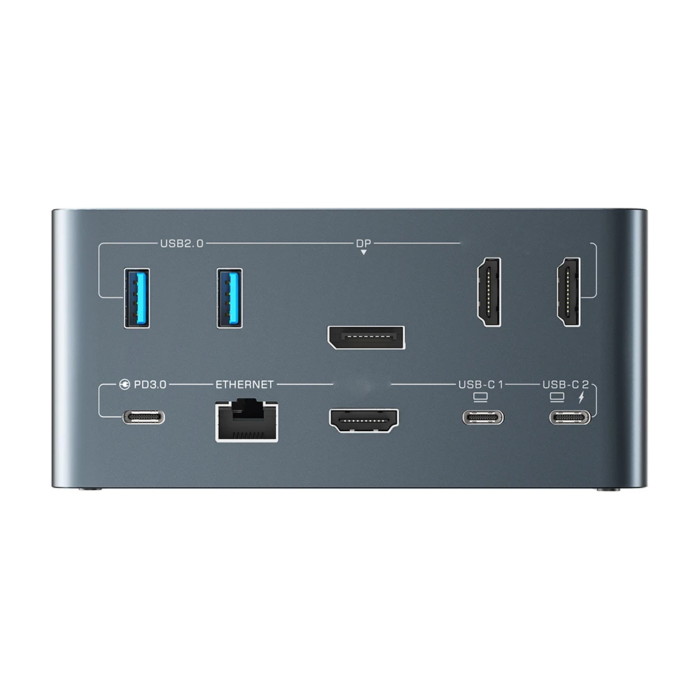 BlitzWolf BW-TH13 18-in-1 Docking Station USB C accessori per Laptop PC accessori per Computer Extensor Hub USB tipo-c Slot SD/TF