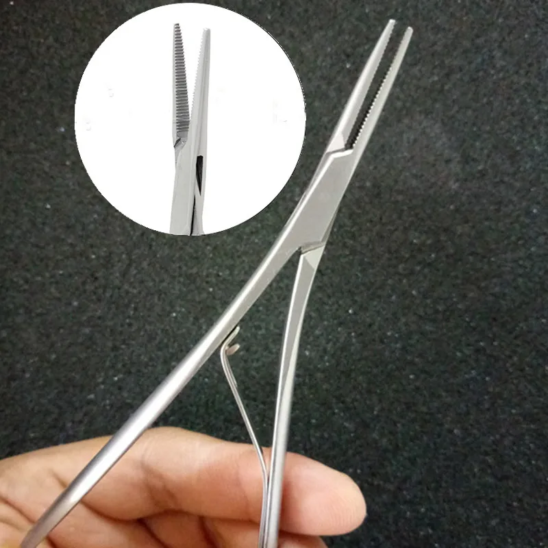 Dental Orthodontic Mathieu Needle Holder Standard 14cm Extra Fine Beak Forceps Plier Surgical Instruments Dental Laboratory Equi