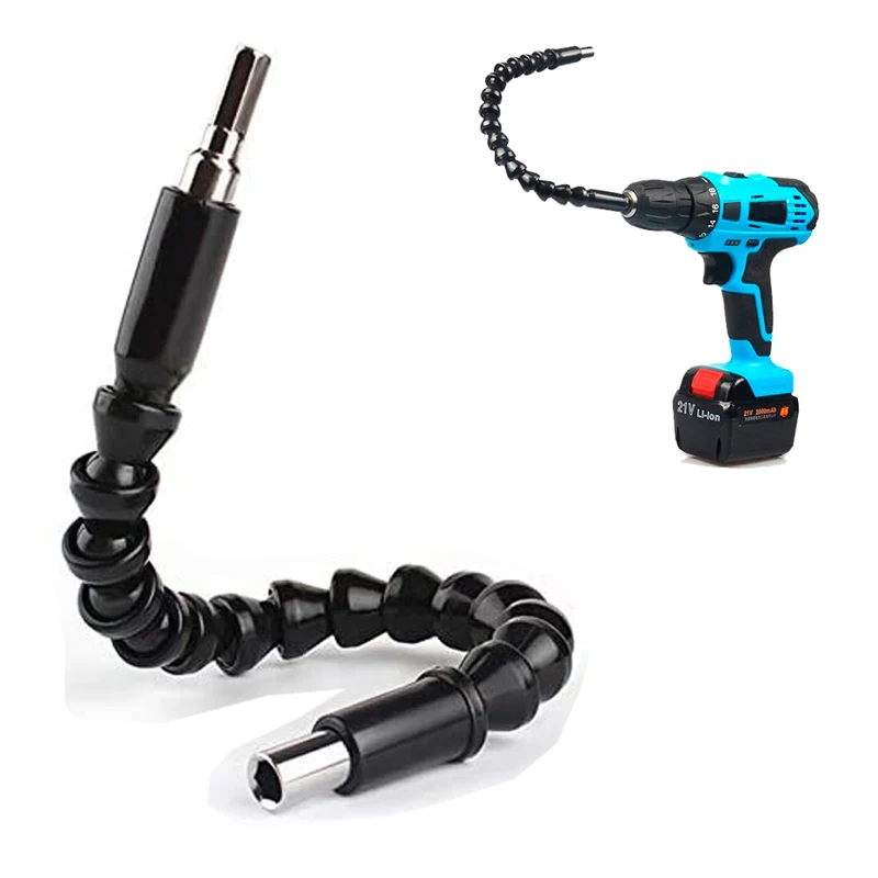 295MM Flexible Hex Shaft Drill Bits Extension Bit Holder with Magnetic Connect Drive Shaft Electric Drill Power Tool Accessorie