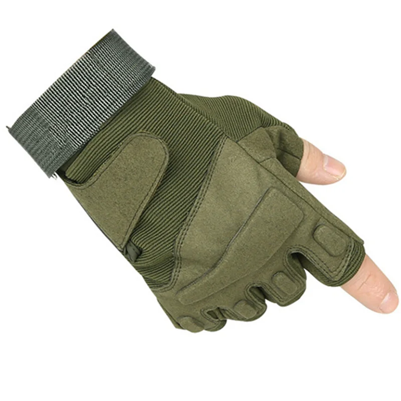 Gants d'équitation demi-doigts avec coussin de protection oligprotective, gants de sport de plein air, gants de fitness, gants de moto diversifiés