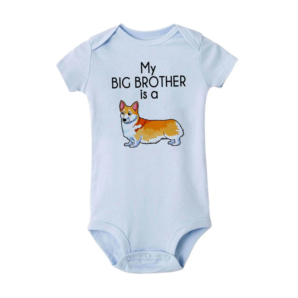 Shiba Inu Baby Bodysuit Dog Baby Clothes Dog Baby Announcement Baby Boy or Girl jumpsuit Pregnancy Announcement New Baby outfit